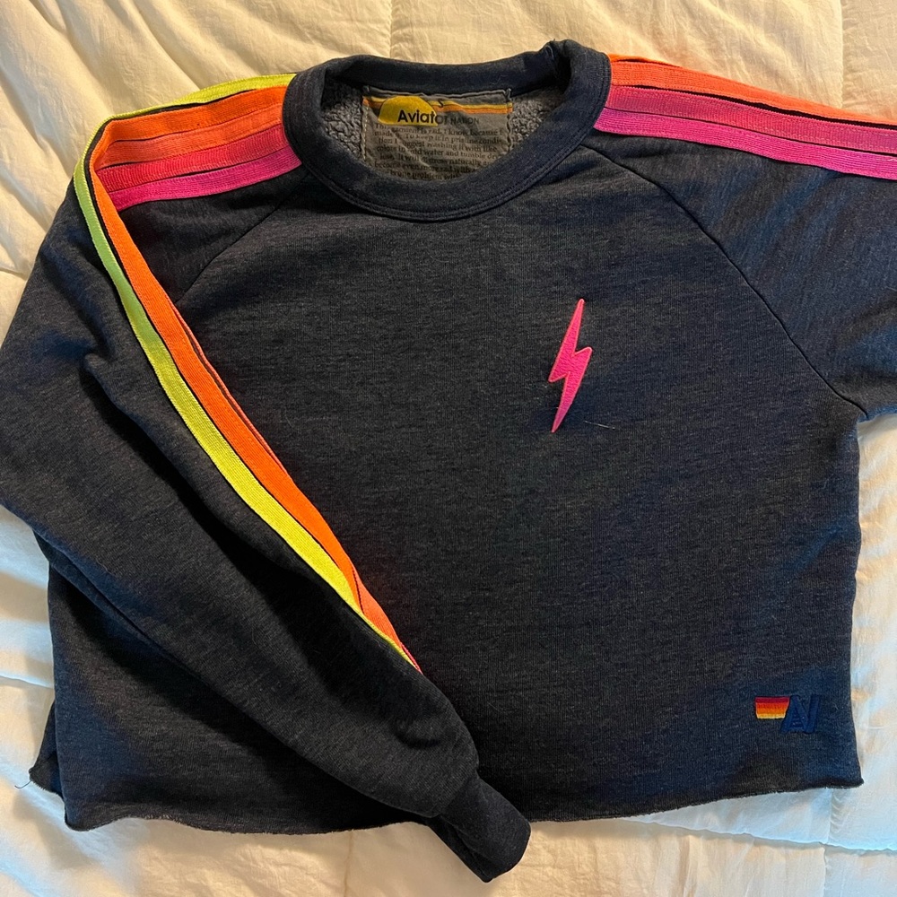 Aviator Nation Cropped Longsleeve